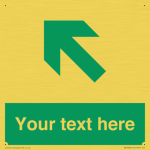 Custom Safe condition: Green Up left arrow